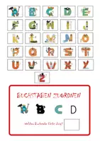 Vorschau - Fördermaterial/Inklusion - Alphabet Klettmappe ab 3 Jahren – Buchstaben zuordnen | Kita, Vorschule | vierfach differenziert - Seite 2