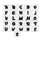 Vorschau - Fördermaterial/Inklusion - Alphabet Klettmappe ab 3 Jahren – Buchstaben zuordnen | Kita, Vorschule | vierfach differenziert - Seite 3