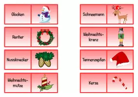 Vorschau - Stationenlernen - Domino Weihnachten - Seite 2