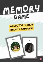 anteprima - Flashcard - Memory game - Adjective cards, find its opposite! - Pagina di copertina