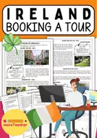 Vorschau - Arbeitsblätter - Booking a tour in Ireland in a tourist office 2-fach differenziert (Klasse 6/7 der Sekundarstufe 1 | 2-fach differenziert) - Deckblatt