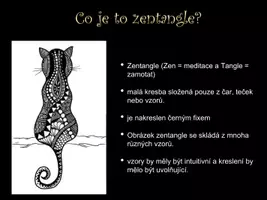 Náhled - umění - krok za krokem: Zentangle šablony zvířat (včetně 6 šablon) - boční 2