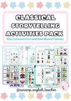 Vista previa - Juegos / Gamificación - CLASSICAL STORYTELLING ACTIVITIES: THE CURIOUS GIRL AND THE BEARS FAMILY - Portada