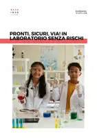 anteprima - Didattica a stazioni - Pronti, sicuri, via! In laboratorio senza rischi - Pagina di copertina