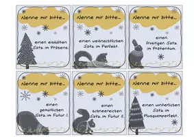 Vorschau - Spiele - Winterliches Wortartenüben: Nomen, Verben, Adjektive (Stop and swap) - Seite 3