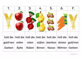 Vorschau - Stundenentwürfe - MU | Hejo, spann den Wagen an, mit neuen Strophen: Material | Kl.2, 3 - Seite 2