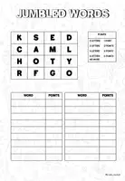 anteprima - Esercizi - Trova le parole - Jumbled Words worksheets - Pagina 1