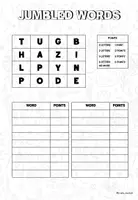 anteprima - Esercizi - Trova le parole - Jumbled Words worksheets - Pagina 2