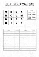 anteprima - Esercizi - Trova le parole - Jumbled Words worksheets - Pagina 3