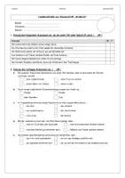 Vorschau - Test - Max Frisch "Andorra" : Lesetests / Lesekontrollen / Literaturkontrollen - Seite 1