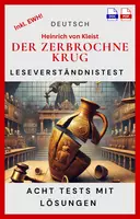 Vorschau - Arbeitsblätter - Acht Leseverständnistests zu "Der zerbrochne Krug" - Heinrich von Kleist - Acht Tests mit Lösungen mit Textbelegen - Deckblatt