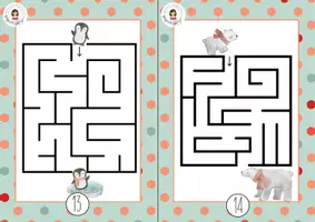 Aperçu - Apprentissages en autonomie - mini kit pédagogique HIVER GRATUIT ❄️ - Page 3