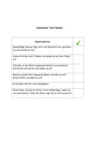 Vorschau - Arbeitsblätter - Checkliste: Text planen (Kreatives/Freies Schreiben) - Seite 1