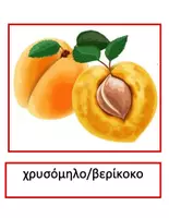 Προεπισκόπηση - Flashcards - Θεματικό Λεξιλόγιο "Φρούτα και Λαχανικά" - Σελίδα 1
