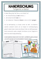 Vorschau - Arbeitsblätter - Materialpaket Tätigkeiten im Herbst - Seite 2