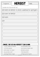 Vorschau - Arbeitsblätter - Materialpaket Tätigkeiten im Herbst - Seite 3