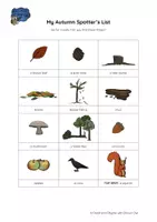 Προεπισκόπηση - Φύλλα εργασίας - Brown Owl's Autumn - Spotter's List - Σελίδα 2