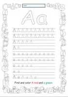 Náhľad - Printable Alphabet Worksheets | WRITE & HAVE FUN - obálka