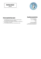 Vorschau - Arbeitsblätter - Zahlenrätsel ZR 100 - Seite 1