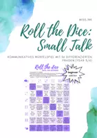 Vorschau - Unterrichtsreihen - Roll the Dice - Small Talk (Beginner Level) - Deckblatt