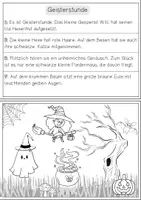 Vorschau - Arbeitsblätter - Lesen - Hören - Malen - Patnerlesen/Tandemlesen: Herbst - Seite 1