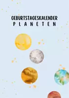 Vorschau - Anderer Materialtyp - Geburtstagskalender - Planeten 🌍 - Seite 1
