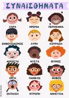 Προεπισκόπηση - Flashcards - ΑΝΑΓΝΩΡΙΣΗ ΣΥΝΑΙΣΘΗΜΑΤΩΝ- ΠΙΝΑΚΑΣ ΑΝΑΦΟΡΑΣ + Poster - Σελίδα 2