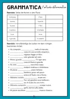 Vorschau - Arbeitsblätter - Italienische Grammatik - Merkblätter und Übungen - Materialpaket - Seite 3