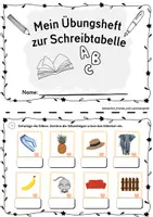Vorschau - Arbeitsblätter - Übungsheftchen zur Schreibtabelle - Seite 3