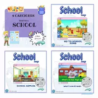 Vista previa - Tarjetas / Manipulativos - School songs - página 2