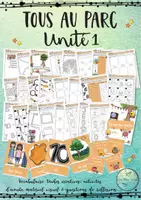 Vorschau - Arbeitsblätter - Français - Tous au parc - Unité 1 - Deckblatt