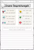 Vorschau - Arbeitsblätter - AB - Selbstreflexion (unsere Gesprächsregeln) - Seite 2