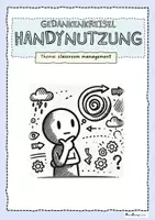 Vorschau - Arbeitsblätter - Handynutzung Gedankenkreisel (Abschreibtext) - Deckblatt