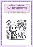 Vorschau - selbst erstellte Cliparts/Grafiken - Gesprächsleitfaden Schüler-Lehrer Gespräch - Deckblatt