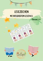 Vorschau - Anderer Materialtyp - Lesezeichen mit integriertem Lesepass - Deckblatt