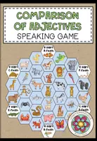Vorschau - Spiele - Comparison of Adjectives - Speaking game - Deckblatt