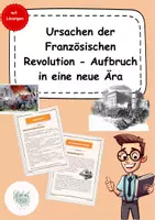 Vorschau - Arbeitsblätter - Die Revolution beginnt - Deckblatt