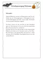 Vorschau - Arbeitsblätter - Schreibspaziergang Halloween für Klasse 1/2 - Seite 2