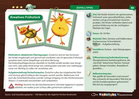 Vorschau - Stundenentwürfe - Kreatives Frühstück - Unterrichtsidee - Seite 1