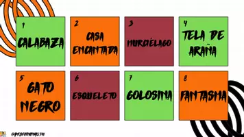 Προεπισκόπηση - Φύλλα εργασίας - Προσοχή: Χάλοουιν! Ισπανικά. - Σελίδα 1