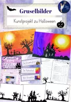 Vorschau - Unterrichtsreihen - BUNDLE: Kunstunterricht im Herbst - 3 Unterrichtsreihen - Seite 1