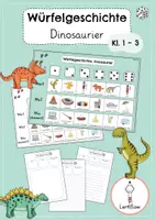 Vorschau - Arbeitsblätter - Dinosaurier - Deckblatt