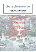 Vorschau - Stundenentwürfe - Überschwemmung Naturkatastrophen - Deckblatt