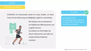 Vorschau - Arbeitsblätter - Eingabe und Ausgabe mit Python - Komplett vorbereitete Stunde - Seite 2