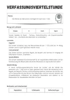 Vorschau - Arbeitsblätter - Verfassungsviertelstunde ⎮ Menschenwürde im Sportunterricht - Seite 1