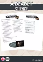 Vorschau - Arbeitsblätter - Deadly Silence - Reading Assignment acc. to Blue/Red Line 3 - Deckblatt