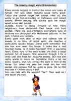 Vorschau - Arbeitsblätter - Lesespurgeschichte Halloween Englisch - Seite 2