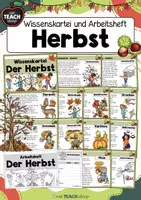 Vorschau - Stationenlernen - Sparpaket - Wissenskarteien zu den Jahreszeiten - Seite 1