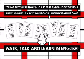 Vorschau - Spiele - ENGLISH TELLING THE TIME I HAVE, WHO HAS? #2 - Seite 1