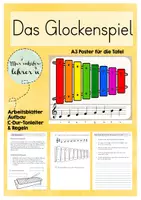 Vorschau - Arbeitsblätter - Glockenspiel (Unterrichtsreihe) - Deckblatt